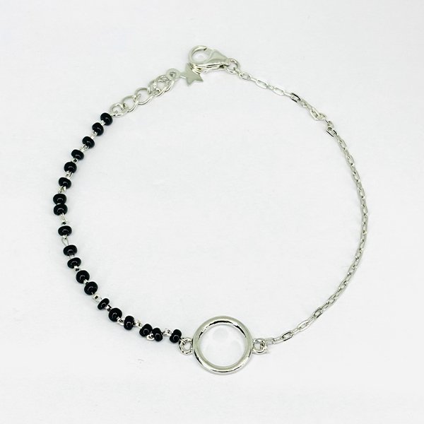 Black and Silver Duo Bracelet