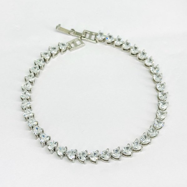 Heartfelt Tennis Bracelet