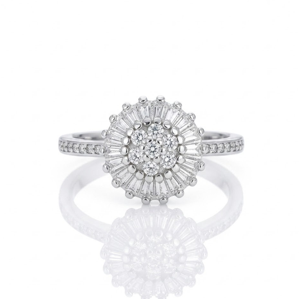 Fan-tastic Floral Ring