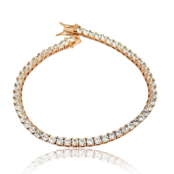 Rose Gold Tennis Bracelet