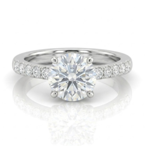 Sparkling Solitaire Ring