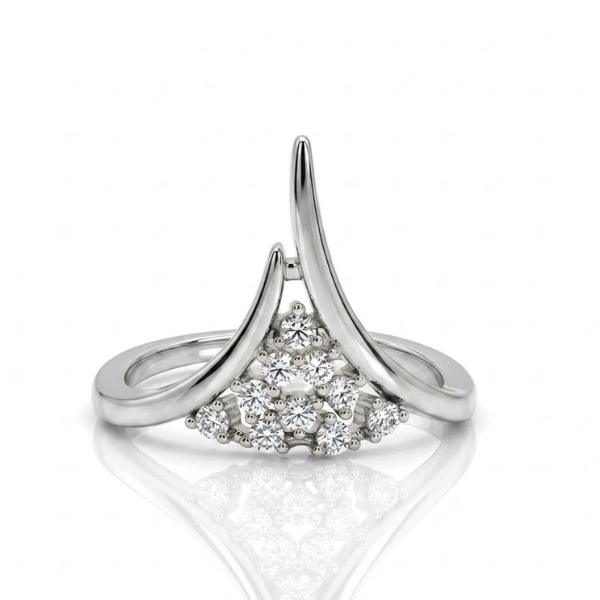 Elysian Peak Sliver  Ring
