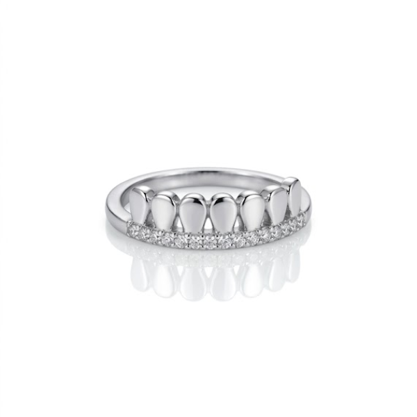 Crowned Petal Ring